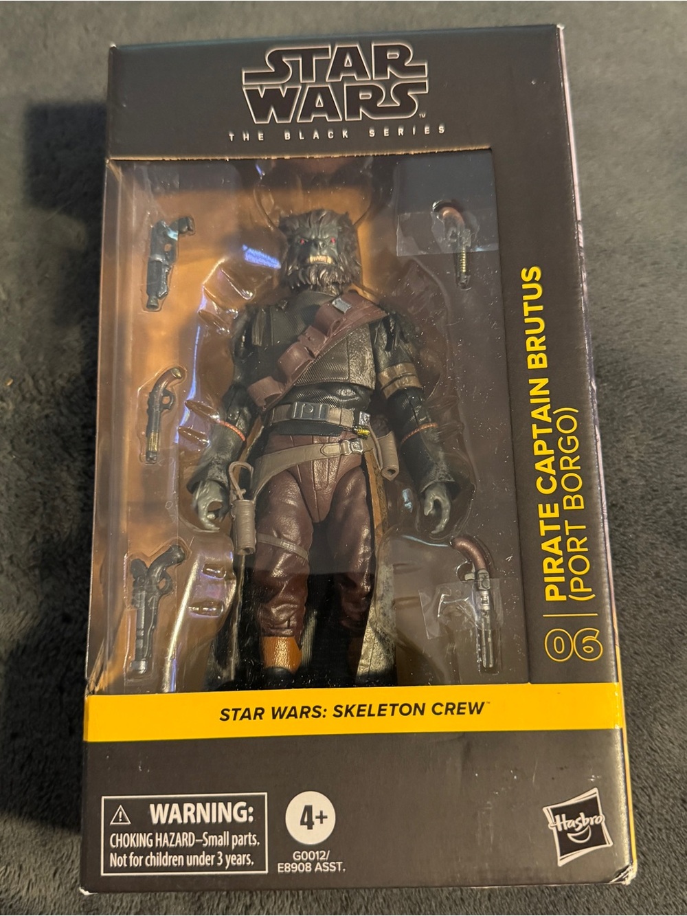 Star Wars Black Series Pirate Captain Brutus Port Borgo #06 Skeleton Crew G0012